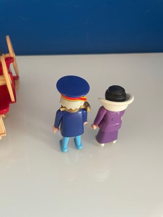 Playmobil Carruaje con Caballos y Figuras