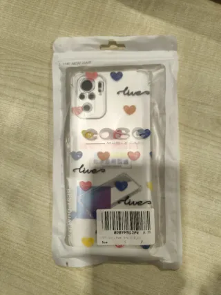 Funda Redmi Note 10/10S/Poco M5S Corazones