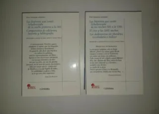 Libros: Las mil noches y una noches, Tomos I-II