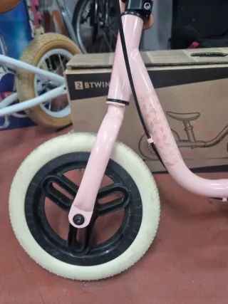 Bicicleta infantil rosa Decathlon