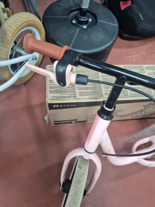 Bicicleta infantil rosa Decathlon