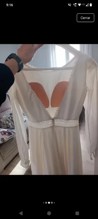 Vestido de Novia Rosa Clara + velo