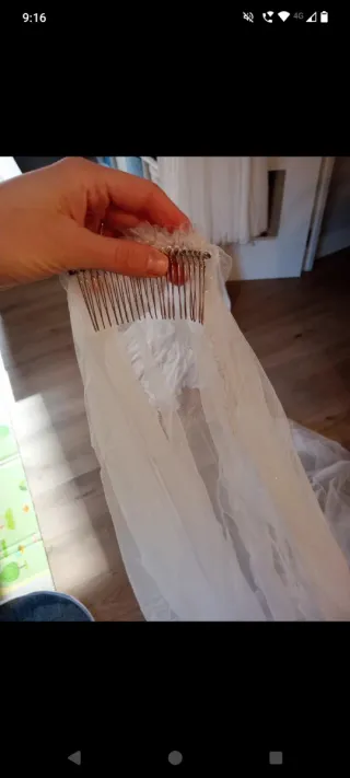 Vestido de Novia Rosa Clara + velo