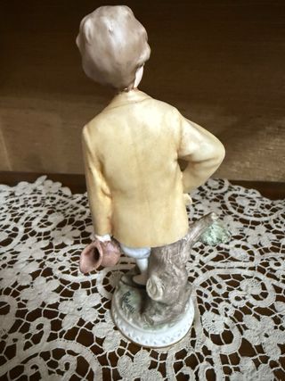 Set Statuine Capodimonte ragazzo e ragazza