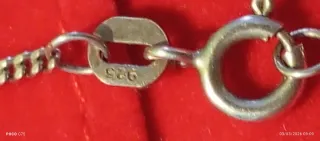 Collar de plata con nombre