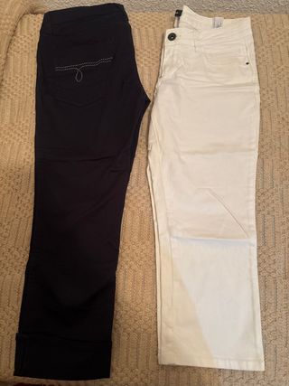 Pantaloni da pesca CK e Massimo Dutti