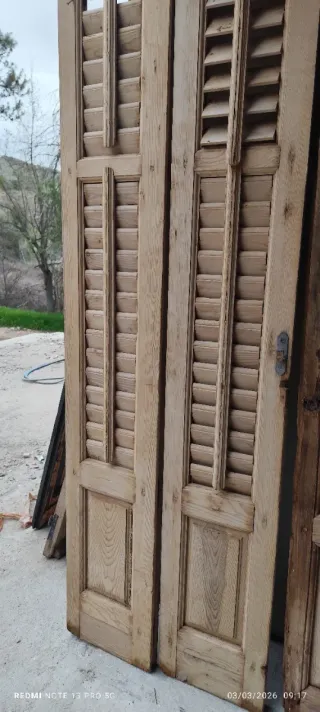 Mallorquinas antiguas madera maciza - Lote