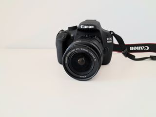 Cámara Canon EOS 1200D lista para usar