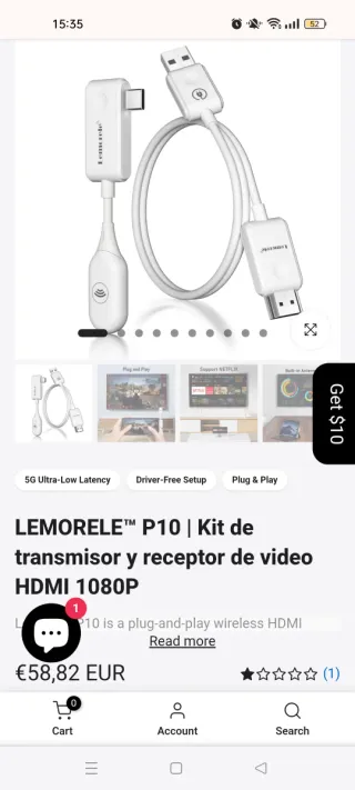 Duplicador de imagen inalámbrico Lemorel