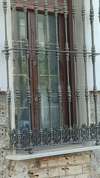 Reja de Ventanal Hierro Forjado