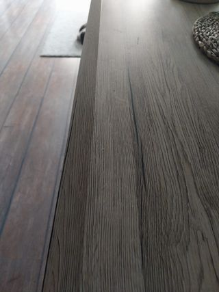 Mesa de comedor madera y metal