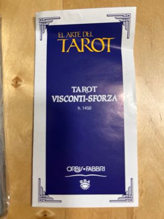 Tarot Visconti-Sforza sin estrenar