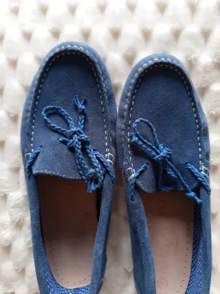 Náuticos niño azul talla 36