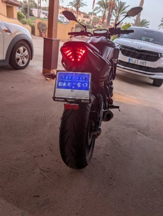 Yamaha MT-07 Negra