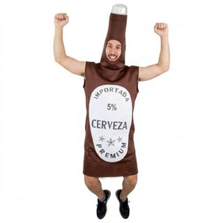 Disfraz Botella Cerveza Adulto Talla Única