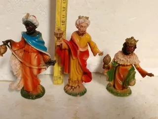 Sacra Famiglia 12cm 9 Pezzi Anni '70