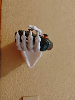 Soporte mando esqueleto (2 unidades) 3D