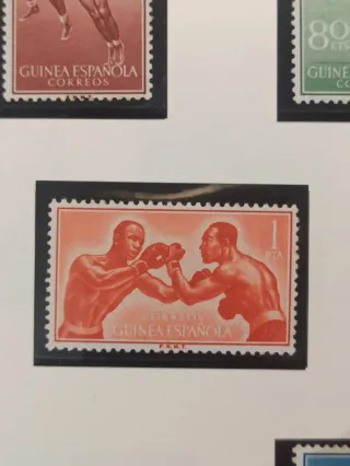 Colección 590 sellos Colonias Españolas antiguos.