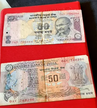 Moneda India 100 Rupias Usada