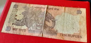 Moneda India 100 Rupias Usada