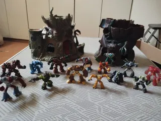 Casas y Figuras Gormiti