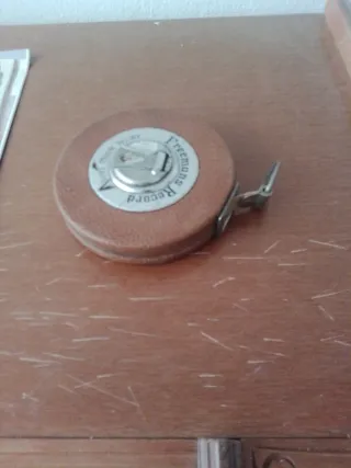 Cinta métrica vintage Freemans Record