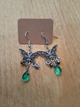 Pendientes Mariposa Artesanales