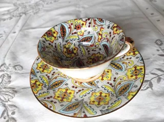 Tazza e piattino vintage 1970