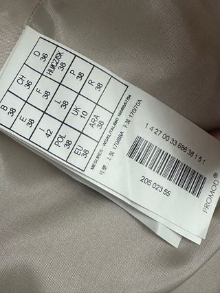 Chaqueta Promod Beige