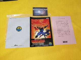 NINJA COMMANDO Neo Geo / Neogeo AES SNK.