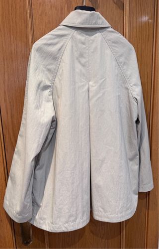 Trench corta Massimo Dutti Beige