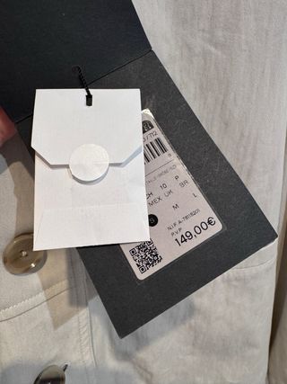 Trench corta Massimo Dutti Beige