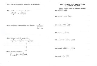 Problemas de Matemáticas Radicales y potencias de