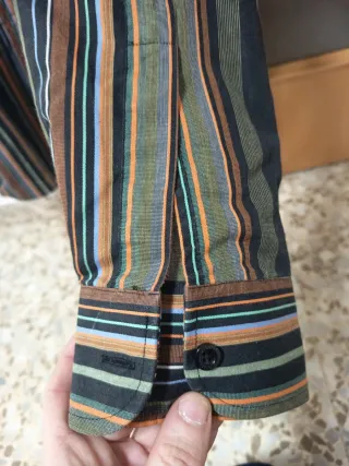 Camisa Pierre Cardin Rayas Multicolor