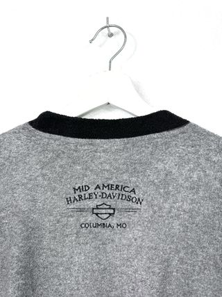 Forro Polar Harley Davidson Vintage 2000s Oversize