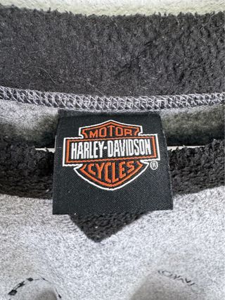 Forro Polar Harley Davidson Vintage 2000s Oversize