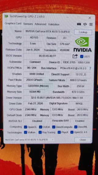 Gainward Phoenix RTX 4070 TI Super