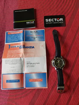 Orologio Cronografo Sector Uomo 45 mm