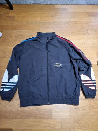 Giubbotto Adidas Nero/Blu Taglia L