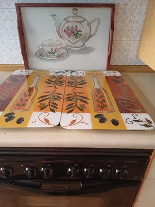 Placas cubre vitrocerámica cristal