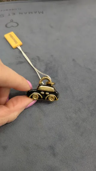 Charm Braccialini auto nero dorato