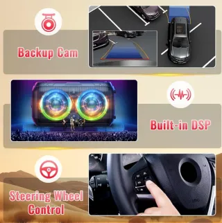 ANDROID 15 Radio 2din Sin uso plasticos sin quitar