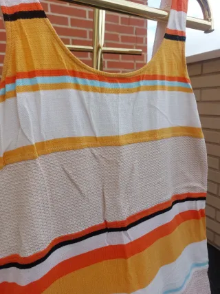 Vestido Zara Multicolor Talla Única