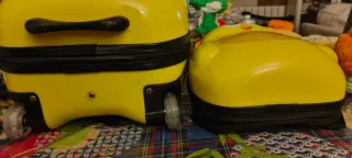 Set maleta y mochila infantil pollito