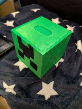 Hucha Creeper Minecraft Verde
