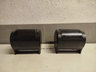 Impresora de facturas negra