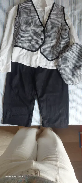 Traje de chulapo,talla 5-6