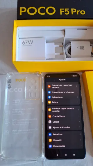 Poco F5 Pro 12+256GB Blanco 5G Xiaomi