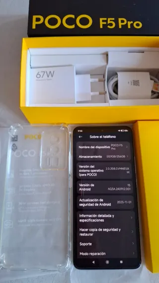 Poco F5 Pro 12+256GB Blanco 5G Xiaomi