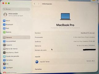 Apple MacBook Pro 13” 2020 Intel 512 16